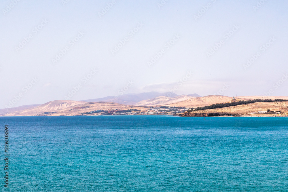 Landscape of Fuerteventura Landscape of Fuerteventura