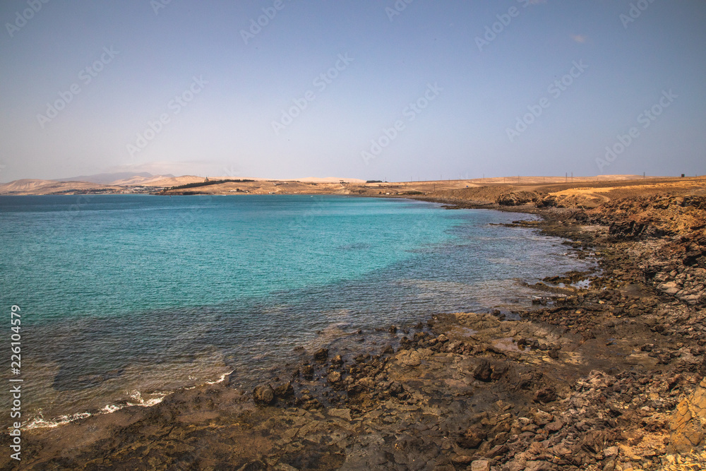 Fuerteventura, clear water