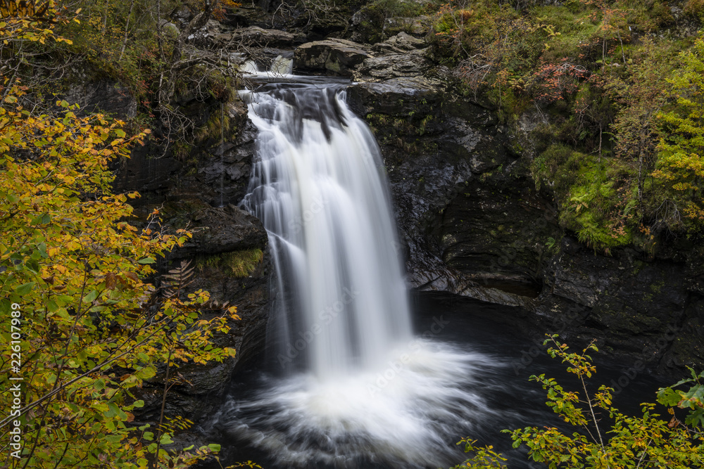 Falls of Falloch, Loch Lomand National Park, Scotland Falls of Falloch, Loch Lomand National Park, Scotland