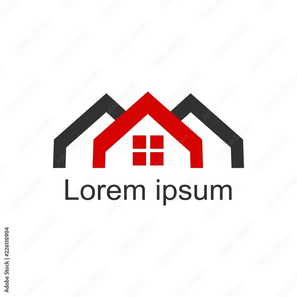 Home Logo Template. Vector Illustrator Home Logo Template. Vector Illustrator