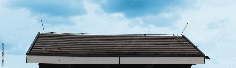 Blitzableiter Dach Panorama