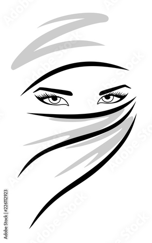beautiful Muslim woman