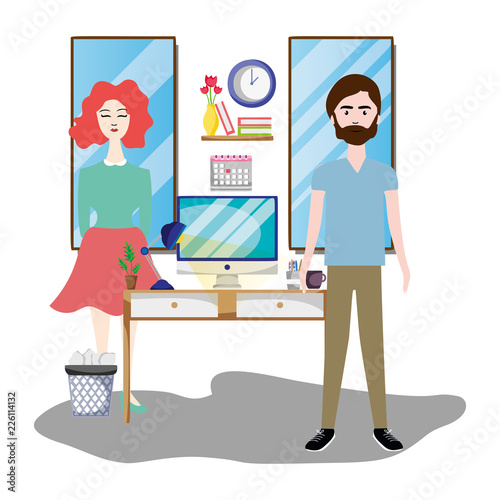Business coworker at office