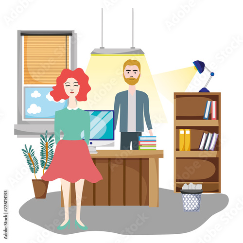 Business coworker at office