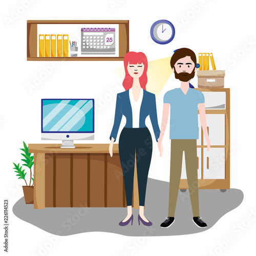 Business coworker at office