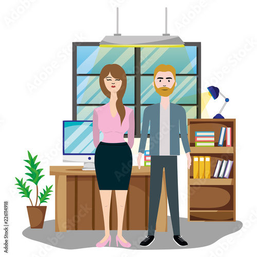 Business coworker at office