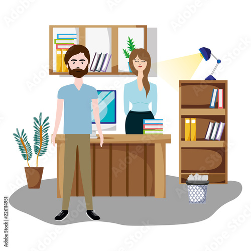 Business coworker at office