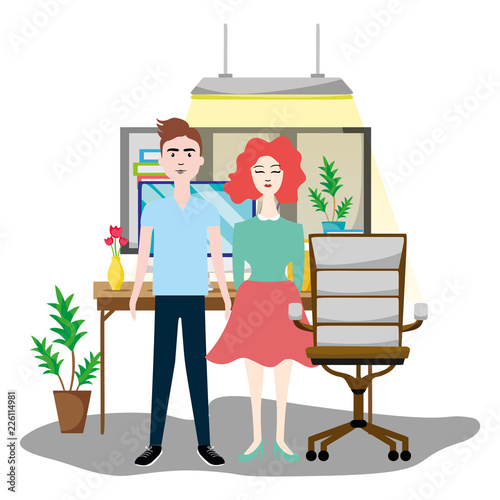 Business coworker at office