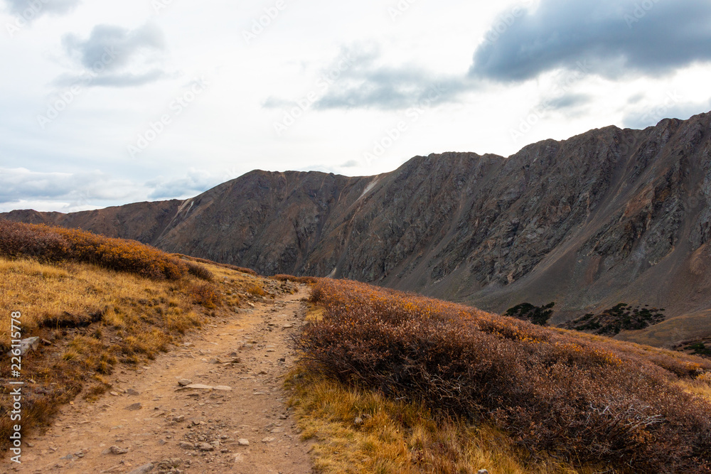 Trail From Gray's Peak and Torrey's Peak Colorado