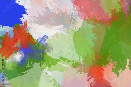Abstract watercolor paint bold brushstrokes background 