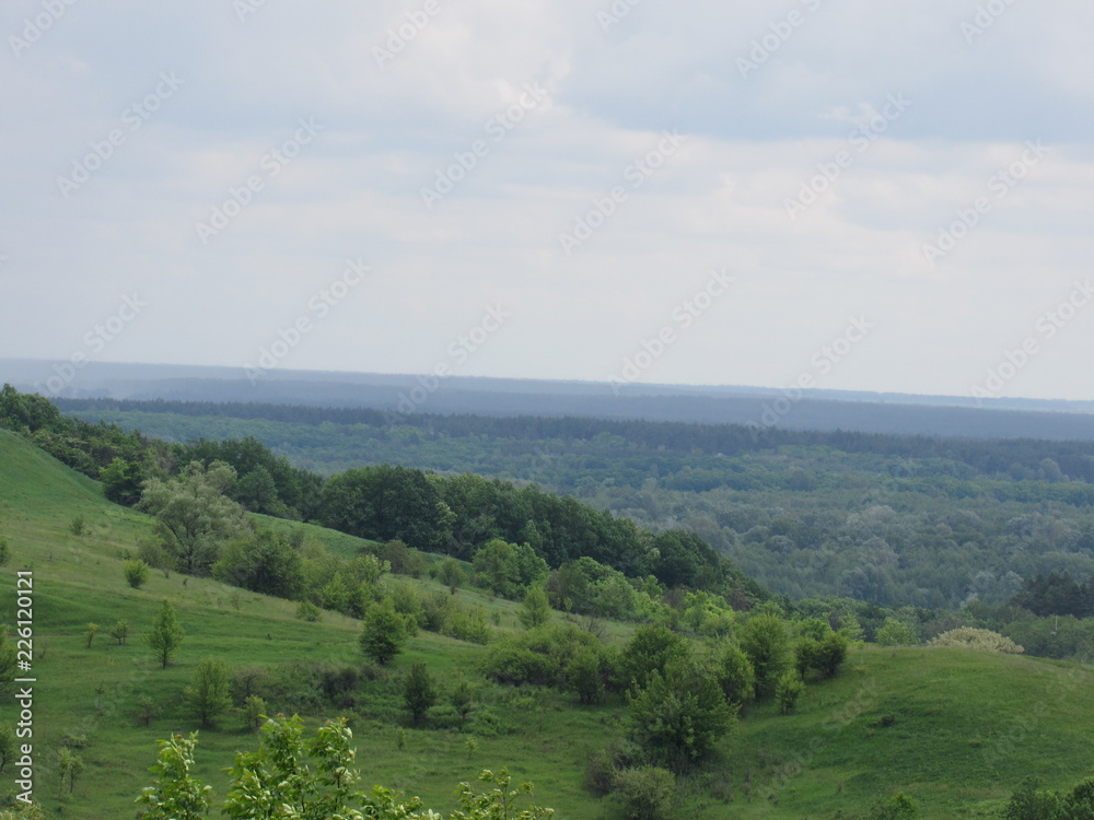 Fototapeta premium view of landscape