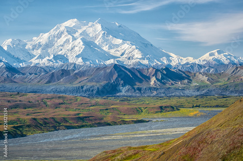 Mount Denali ( Mckinley ) the highest mountain in north america, Alaska