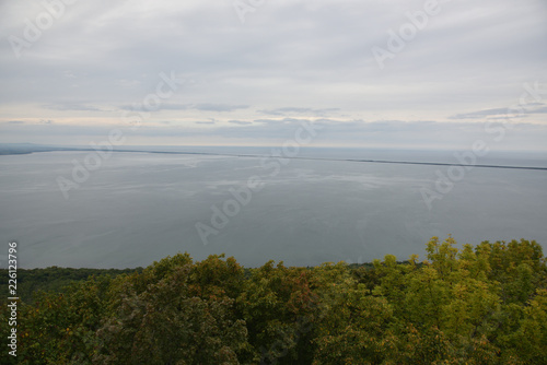 日本の北海道のサロマ湖