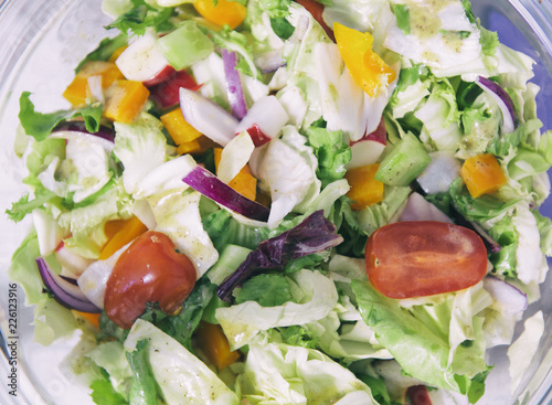 Mixed green salad