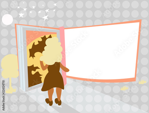 Flat design business vector illustration concept. Business ad for website and promotion banners. empty social media copy space text for your own texts Template art esp isolated promoting Service