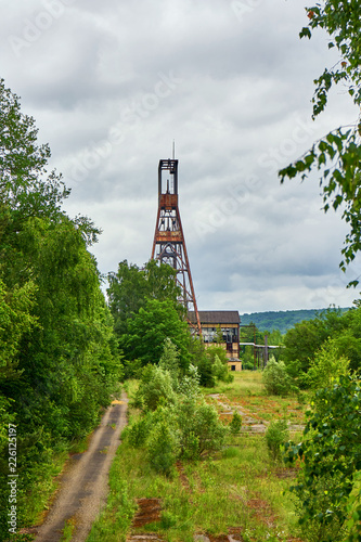 Puit Simon Old Coal Mine Disused Forbach Lorraine France