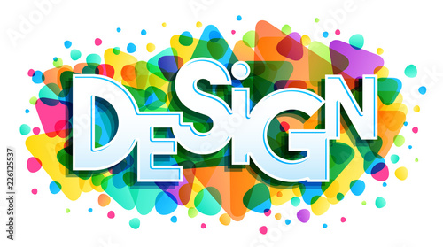 Design word vector creative banner