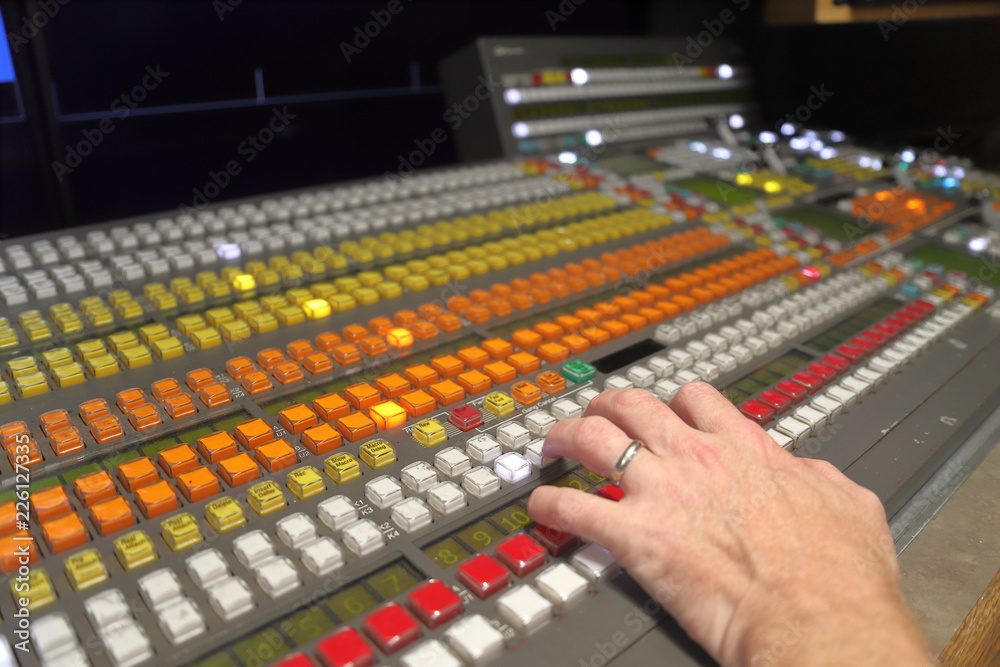 Broadcast production video switcher Broadcast production video switcher