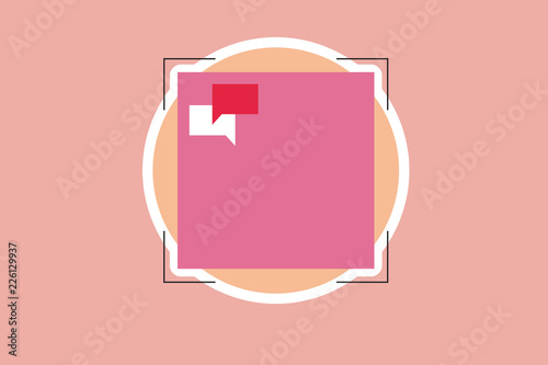 Flat design business vector illustration concept. Business ad for website and promotion banners. empty social media copy space text for your own texts Template art esp isolated promoting Service