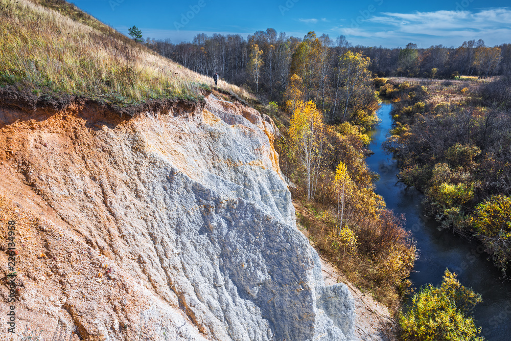 Autumn landscape. Novosibirsk region, Western Siberia, Russia Autumn landscape. Novosibirsk region, Western Siberia, Russia