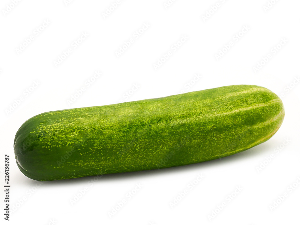 Cucumber isolated on white background. Cucumber isolated on white background.