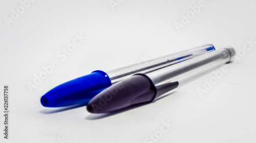 bic pen with white background photo