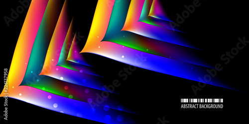 Geometric colorful abstract background