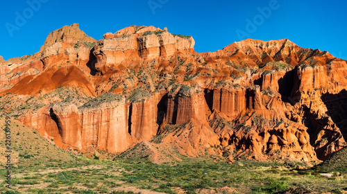 landscape of Guide national geological park