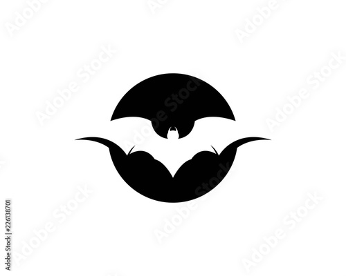 Bat logo illustration
