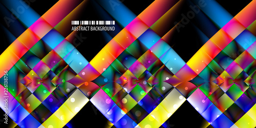 Geometric colorful abstract background