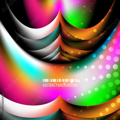 Geometric colorful abstract background