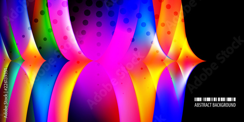 Geometric colorful abstract background