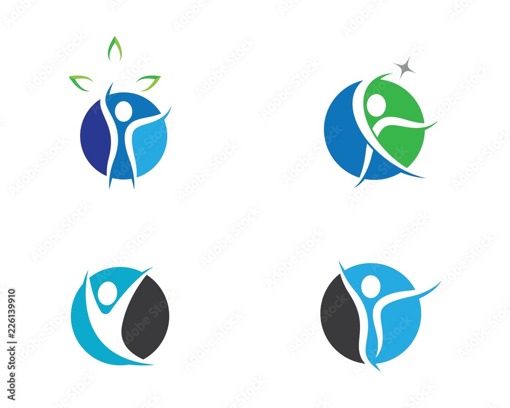 Healthy life logo