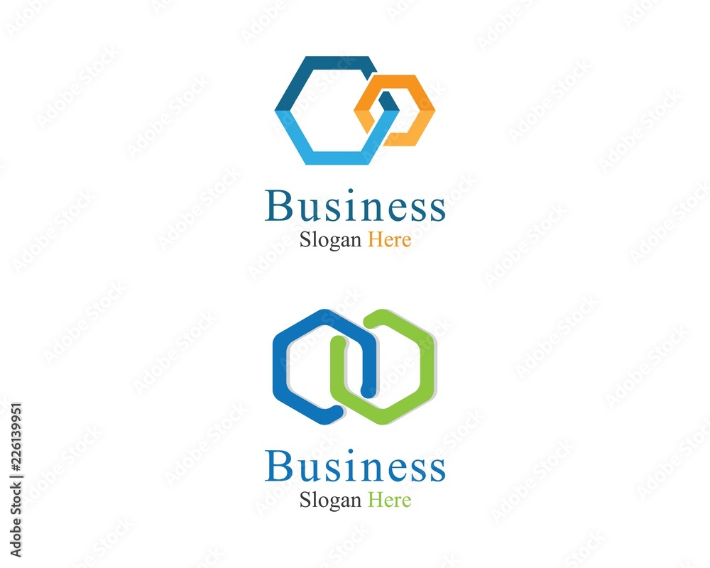 Business logo vector icon Business logo vector icon