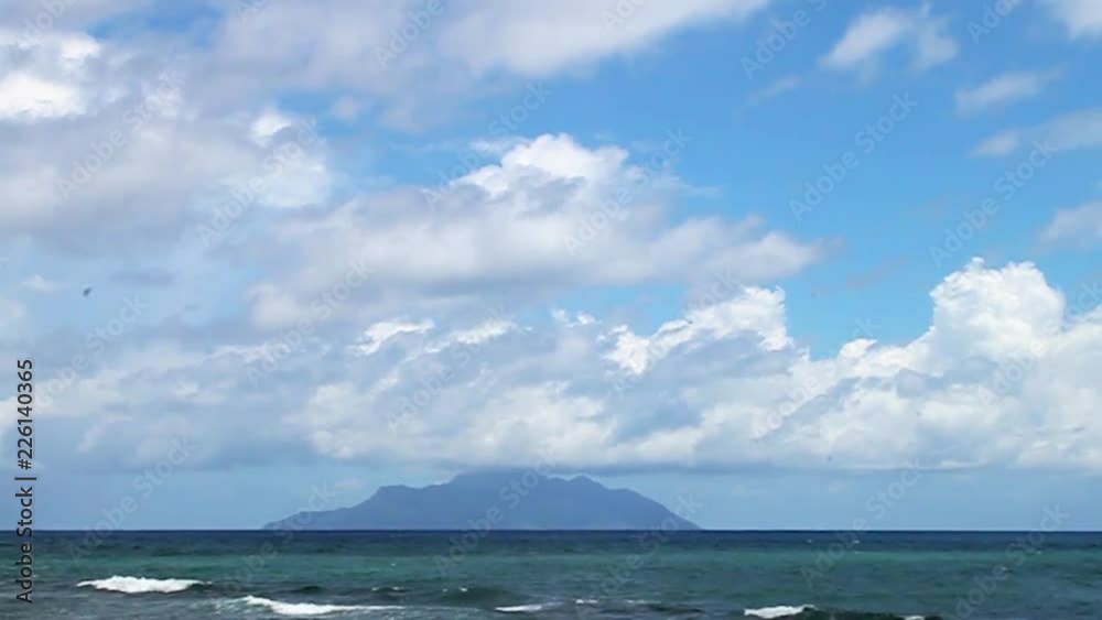 The Indian Ocean at the Seychelles Islands. The 115-island country, whose capital is Victoria, lies 1,500 kilometres east of mainland East Africa. The Indian Ocean at the Seychelles Islands. The 115-island country, whose capital is Victoria, lies 1,500 kilometres east of mainland East Africa.