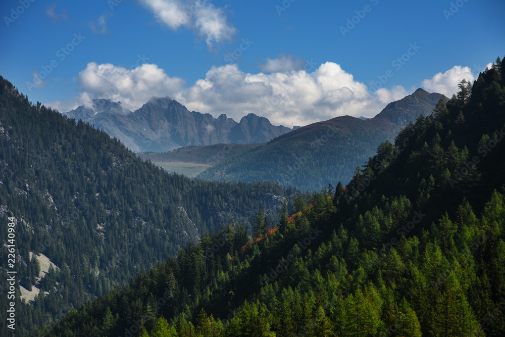 Beautiful,dramatic Switzerland Alps Mountains