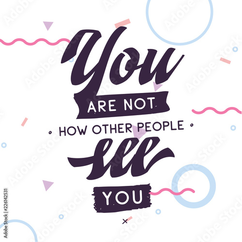 Typography for t shirt or sweatshirt printing and embroidery. Print for tee. Inspirational quote, motivation.