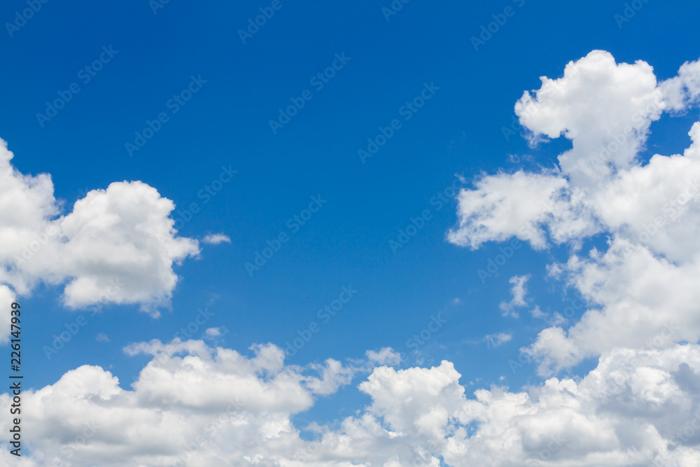 Blue sky and cloud nature background Blue sky and cloud nature background