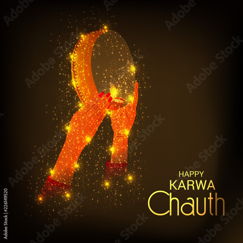 Happy karwa Chauth Celebration.