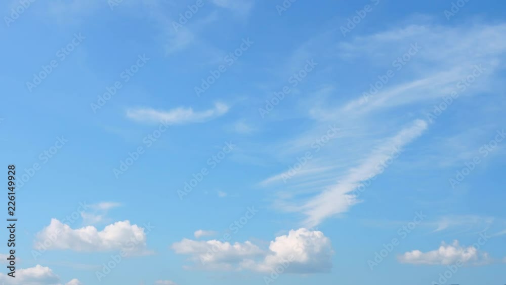 青空　タイムラプス