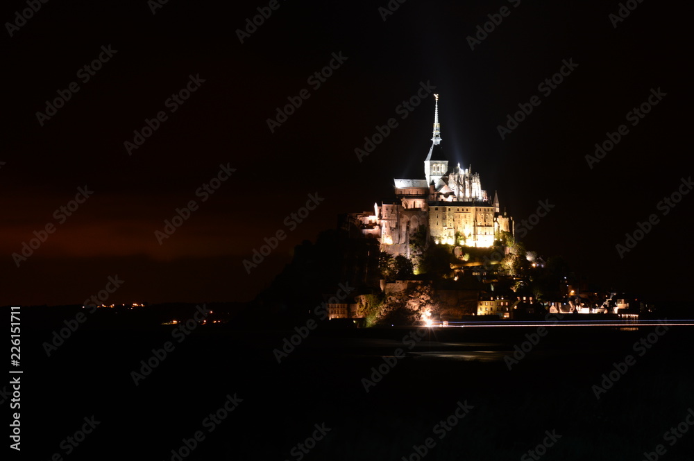 The Mont Saint michel long exposition