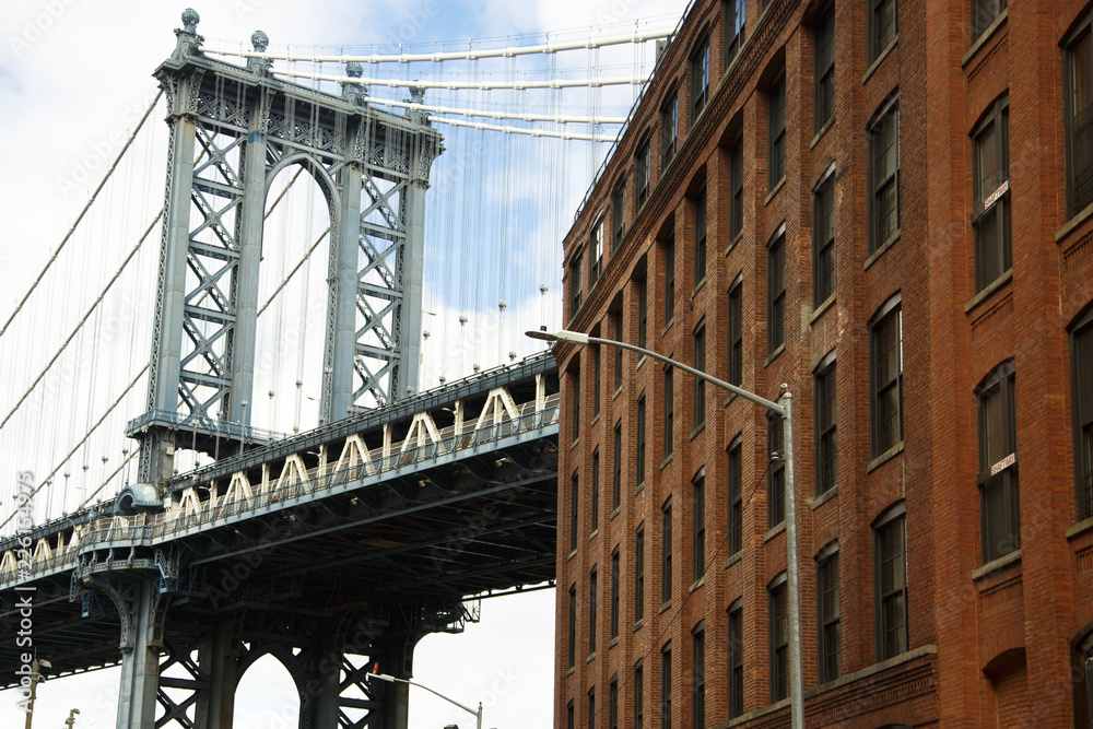 Fototapeta premium Manhattan Bridge in NYC