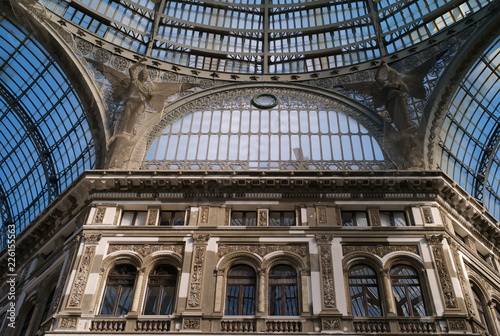 The Galleria Umberto I in Naples  Italy