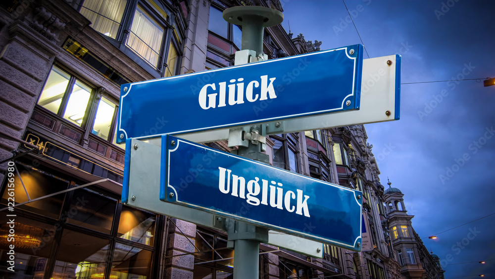 Schild 372 - Glück