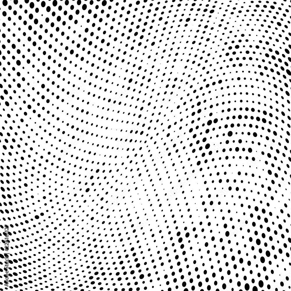 Halftone texture black and white