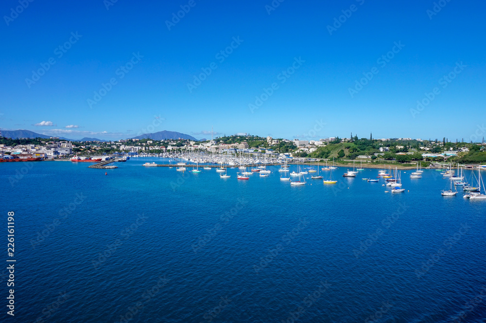 View of Moselle Bay in Noumea, New Caledonia