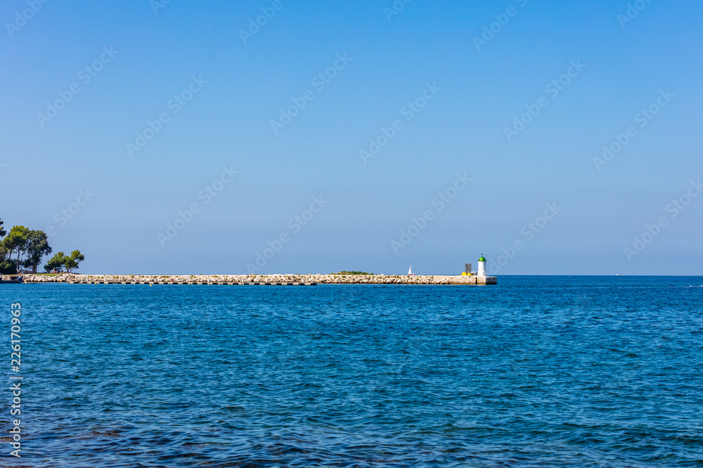 Porec - Sommerbadeort an der Küste der Halbinsel Istrien in Kroatien