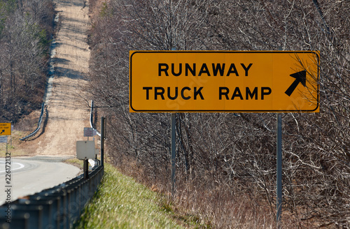 Photography Runaway truck ramp