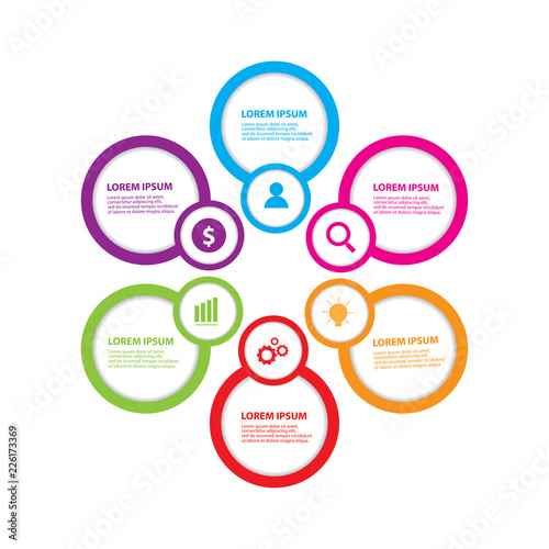 Modern infographic