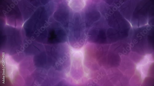 Liquid Purple Splash background plasma and energy. Connected glowing lines. Dark background. Concept of the science, chemistry, biology, medicine, technology..